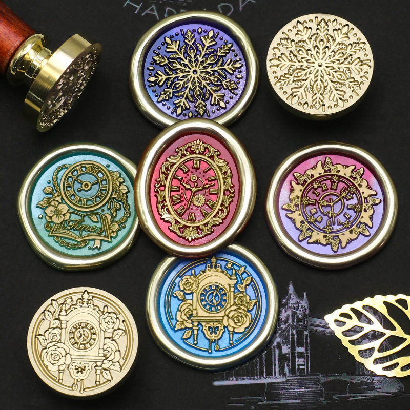 Retro Zegar Pieczęć Woskowa Ni – Wax Seal Stamp Set recenzja i cena